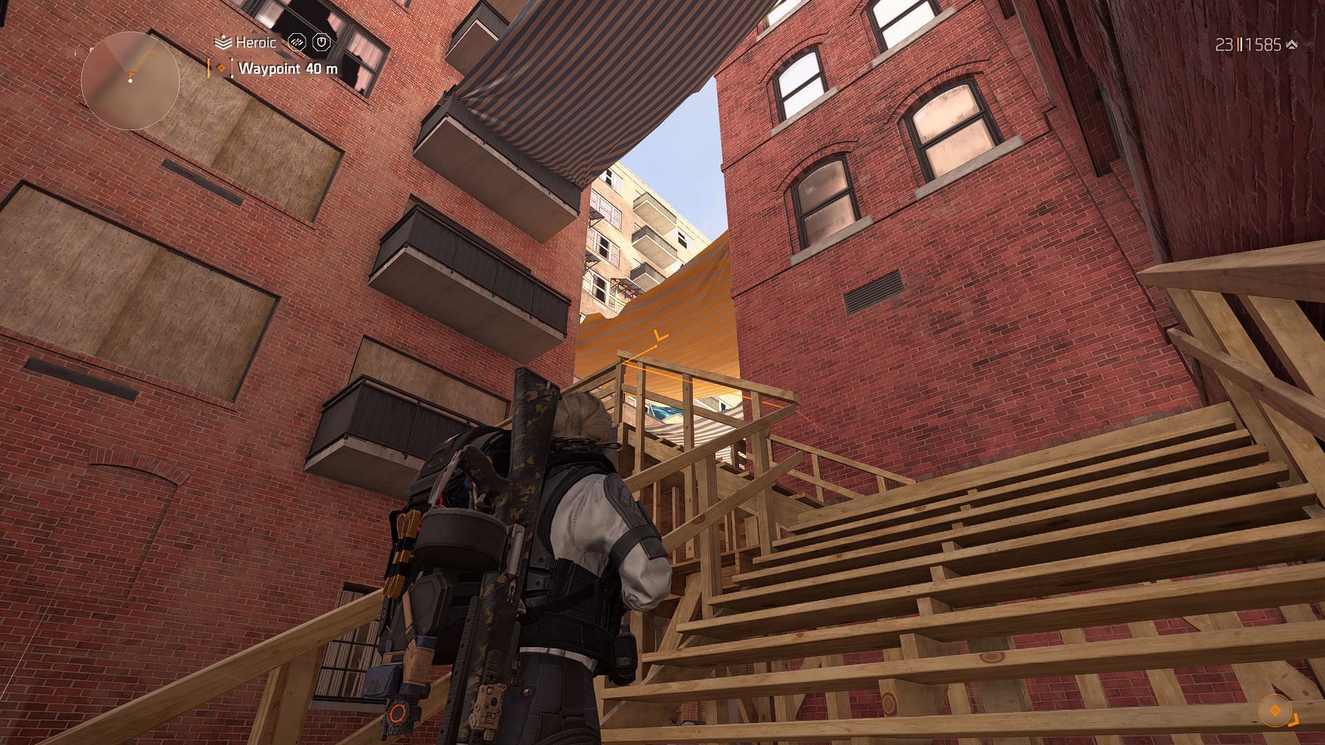 The red bricks really do mesh well with the Autumnal colours (Image via Massive Entertainment)